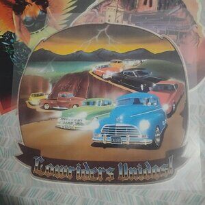 Vintage "Lowrider's Unidos" - IRON ON TRANSFER - Heat Transfer Patch - Rare